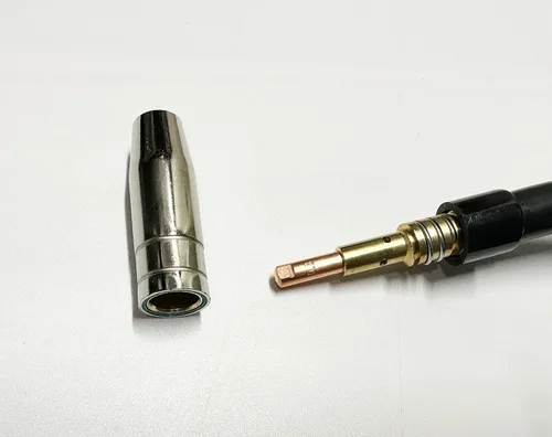 Miniatura 2 de Pistola de soldadura Mig de 180 A compatible con soldadores profesionales MP Titanium Unlimited 200/170/140 (pistola MIG de 10 pies)