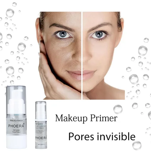 Miniatura 2 de PHOERA - Paquete de 2 imprimaciones para maquillaje facial, encogimiento de poros, arrugas que eliminan las líneas finas, hidratación, Clean