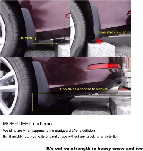 Miniatura 6 de Guardabarros para guardabarros, guardabarros compatibles con Ford Explorer 2020 2021 2022 2023 2024 2025 2026, kit de 4 protectores de barro