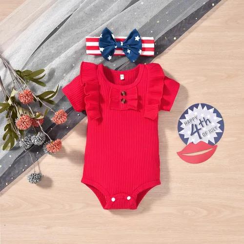Miniatura 7 de Aalizzwell Traje de verano para bebés recién nacidos