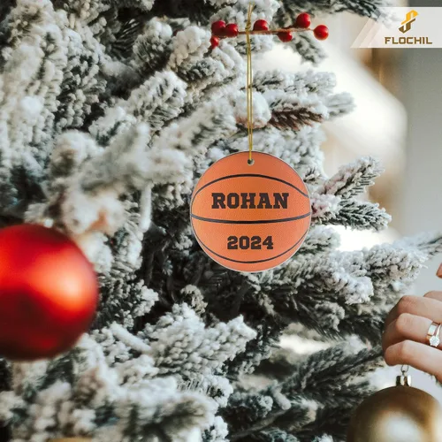 Miniatura 4 de FLOCHIL Adornos Personalizados de Bailarina de Navidad 2025 para Niña, Adornos Personalizados de Bailarina para Árbol de Navidad, Regalo