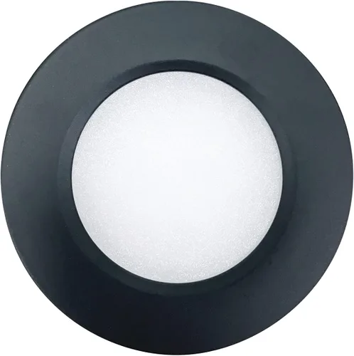 Miniatura 2 de Nora NMP2-LED27B Josh - Lámpara de disco LED de 24 V, empotrada o montada en superficie (negro, 2700 K)