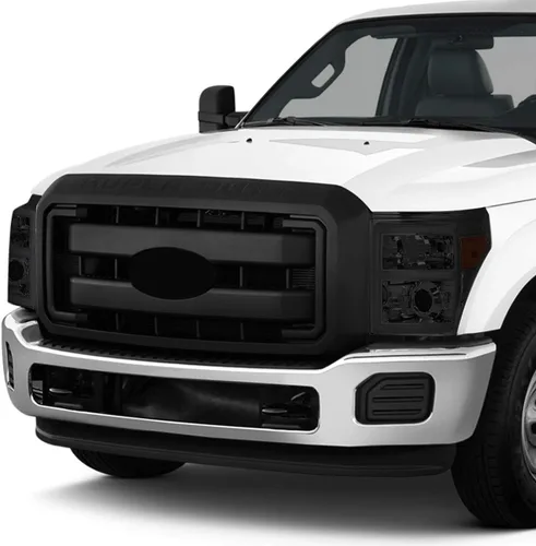 Miniatura 6 de DNA MOTORING HL-HPL-LED-FSU13-SM-AM-T2 Par de faros delanteros LED E-Styling DRL de repuesto compatible con Ford F-250 F-350 F-450 F-550 Super Duty