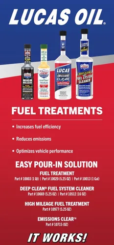 Miniatura 5 de Lucas Oil 10977 Tratamiento de combustible de alto kilometraje, 5.25 onzas (paquete de 12)