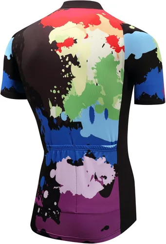 Miniatura 2 de Pohoopo Camisetas de ciclismo transpirable manga corta bicicleta chaqueta ciclismo camisa
