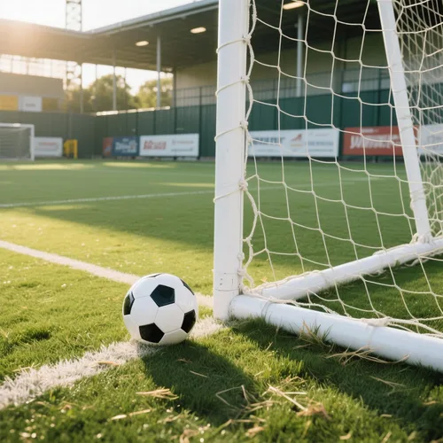Miniatura 7 de Portería de fútbol, red de fútbol de 6 x 4 pies para patio trasero, equipo de entrenamiento portátil, portería de fútbol blanco resistente al aire