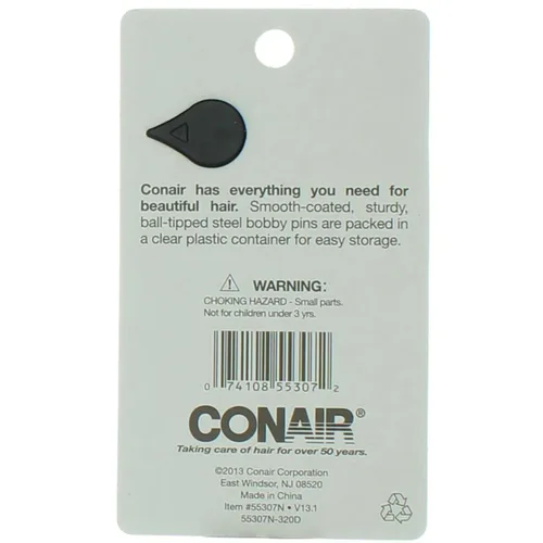 Miniatura 2 de Conair 55307n Bobby Pins Negro 75 Piezas