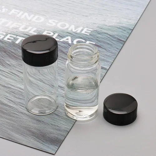 Miniatura 6 de Envío de muestra de vidrio transparente de 20ML, envío de muestra de vidrio para muestreo de líquidos, envío de almacenamiento de vidrio