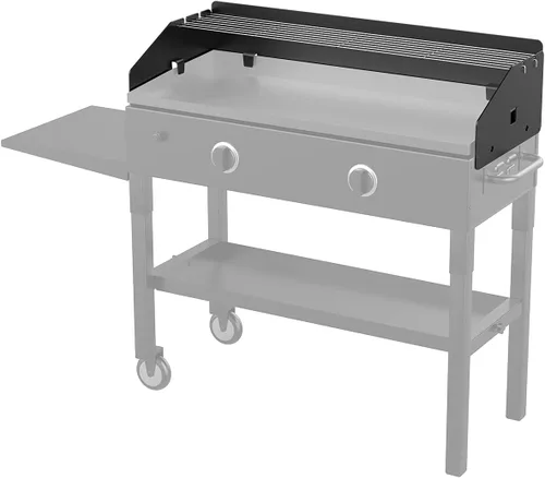 Miniatura 10 de BBQ-PLUS Protector de viento para plancha y rejilla de calentamiento para Blackstone, kit de accesorios para plancha para Blackstone (para 36")