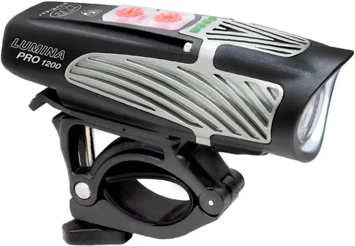 NiteRider Lumina Pro 1200 Luz delantera para bicicleta recargable MTB Road Commuter Bike Light Potente Lumens resistente al agua Faro de bicicleta