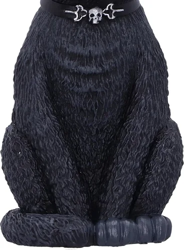 Miniatura 6 de Nemesis Now Cult Cuties Pawzuph - Adorno colgante de 3.9 in, resina, negro, adorable gato con cuernos, gato con cuernos, fundido en la mejor resina