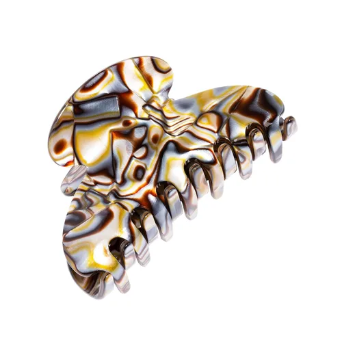 Miniatura 21 de France Luxe Pinza de pelo francés para mujer, pinza de alta costura mediana para cabello grueso o fino, agarre fuerte antideslizante, ligero, diseño