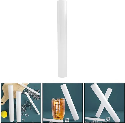 Miniatura 7 de Hemoton Cóctel Muddler Barra de mezcla de plástico Trituradora de frutas Martillo de hielo Mallet Masher Maja Maja Prensa de limón para bebidas