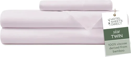 Miniatura 37 de Hotel Sheets Direct Juego de Sábanas de Cama de 4 Piezas, Tamaño California King, 100% Viscosa Derivada de Bambú, Juego de Sábanas con 2 Fundas