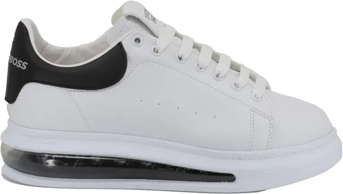 Miniatura 4 de Bonateks Tenis para hombre, color blanco, 10 estrecho, Blanco