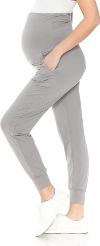 Leggings Depot Pantalones de maternidad para mujer, sobre el vientre, pantalones deportivos casuales para descansar