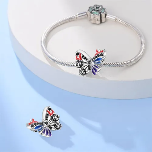 Miniatura 120 de KUNSIR Los abalorios se adaptan a pulseras Pandora para mujer, plata de ley 925, cuentas colgantes de joyería para niñas, dijes de feliz cumpleaños