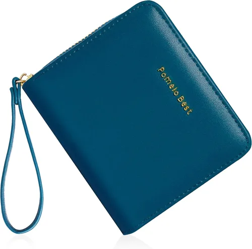 Miniatura 10 de Pomelo Best Cartera pequeña para mujer de cuero con bloqueo RFID 2025