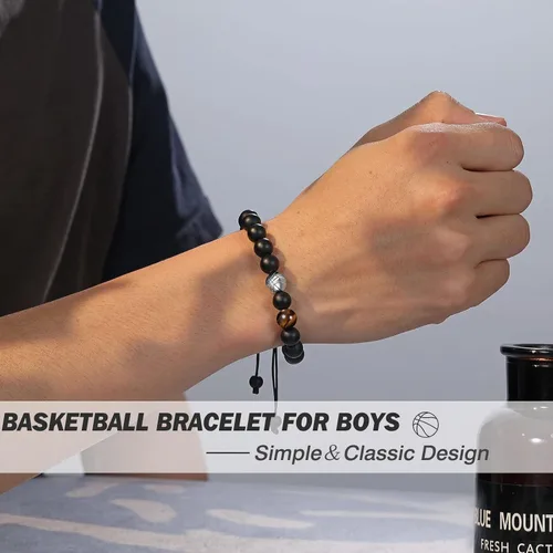 Miniatura 2 de UNGENT THEM Regalos para adolescentes y niños, pulsera de béisbol, baloncesto, fútbol, fútbol, regalos para niños, regalos de graduación