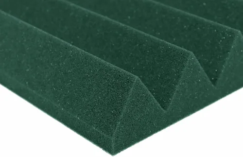 Miniatura 5 de Foam Factory Inc Paquete de 24 Paneles de Espuma Acústica de Color para Estudio Insonorización Azulejos de Pared en Forma de Cuña 12" X 12" X 2