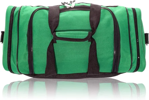 Miniatura 84 de Bolsa de lona, de DALIX, para el gimnasio, para viajar, 17 pulgadas