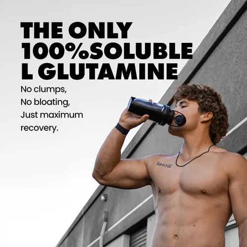 Miniatura 7 de Ganancias en L-glutamina a granel, polvo de glutamina sin gluten para la recuperación muscular y el crecimiento, apoyo después del entrenamiento
