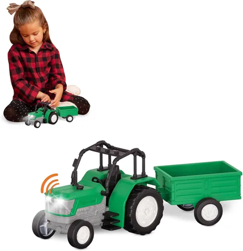 Miniatura 22 de DRIVEN by Battat Camión volquete micro - Camión volquete de juguete con luces, sonidos y piezas móviles para niños de 3 años en adelante