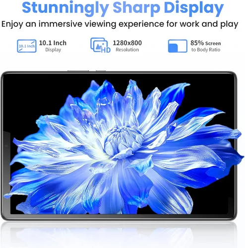Miniatura 4 de Topsand La última tableta Android 13, tableta de 10.1 pulgadas con procesador de cuatro núcleos de 2.0 GHz, 64 GB de ROM, 1 TB expandible, cámara