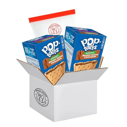 Miniatura 3 de Paquete de pasteles tostadores de lujo. Incluye tartas pop de canela y azúcar morena sin esmerilar de 2 a 13.5 onzas y bolsa reutilizable 'modo