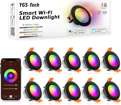 Miniatura 21 de Iluminación LED empotrable de 2 pulgadas, luz Downlight regulable de 3 W (equivalente a halógeno de 35 W), CRI80, luz de techo blanca natural