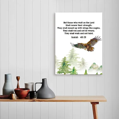 Miniatura 4 de Lienzo decorativo para pared con texto en inglés "God Says You Are", con versículos bíblicos inspiradores para mujeres y niñas, decoración de pared