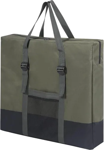 Miniatura 12 de REDCAMP Bolsa de almacenamiento para mesa plegable, bolsa de transporte impermeable con asas para mesa plegable de picnic, camping, tarjetas