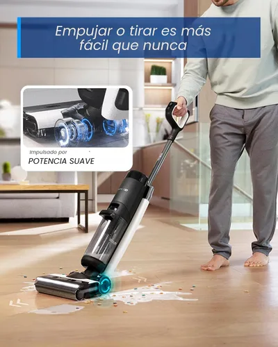 Miniatura 4 de Aspiradora inalámbrica Tineco Floor ONE S7 FlashDry Smart para seco y húmedo, tiempo de ejecución prolongado, ideal para desordenes pegajosos