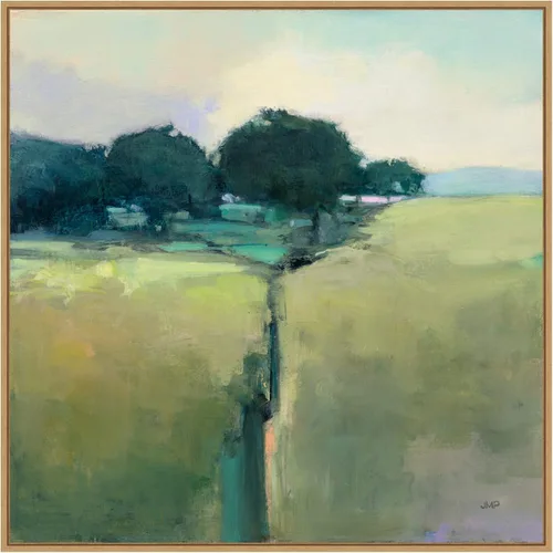 Miniatura 20 de Amanti Art Lienzo enmarcado para pared, 16 x 16 pulgadas, prado escénico de Julia Purinton, lienzo enmarcado para pared, obras de arte de paisajes