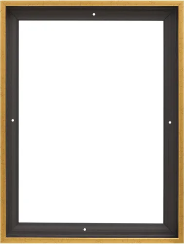Miniatura 2 de Pixy Canvas Marco flotante de 9 x 12 pulgadas para pinturas de lienzo de 1.5 pulgadas de profundidad, paneles de madera y tableros de lienzo Oro
