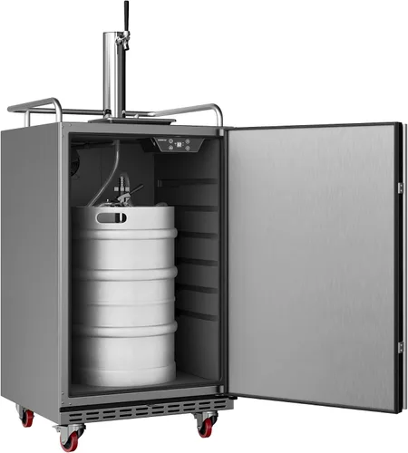 Miniatura 7 de EdgeStar BR7001SSOD Refrigerador de conversión de Kegerator para exteriores de tamaño completo integrado - Acero inoxidable