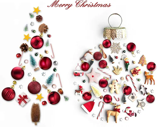 Miniatura 5 de 36 adornos de bolas de Navidad inastillables, decoraciones de árbol de Navidad, adornos de árbol, vacaciones, boda, fiesta, decoración, ganchos