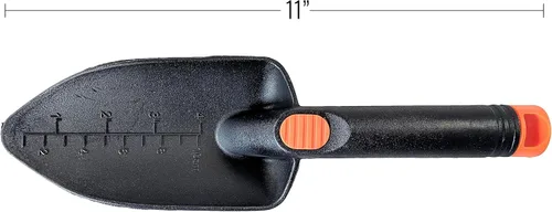 Miniatura 6 de ASR Outdoor Pala de mano con detección de metales con marcadores de profundidad, 11 pulgadas