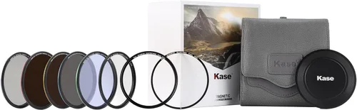 Miniatura 11 de Kase KW Revolution - Kit de megafiltro, magnético, a prueba de golpes, vidrio óptico templado con anillos codificados por colores, incluye tapa
