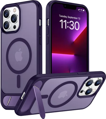 Miniatura 111 de Funda para iPhone 11 con compatibilidad magnética, [Soporte invisible incorporado][Compatible con MagSafe]