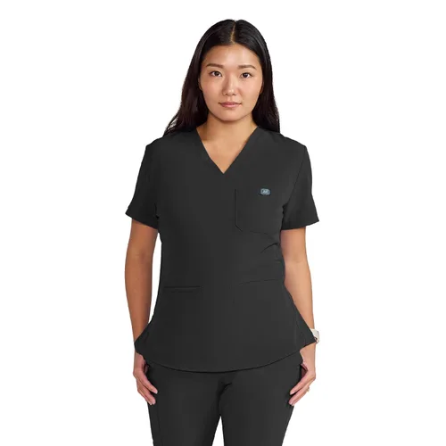 ave. Lex - Blusa médica para mujer, estilo túnica, tela elástica en 4 direcciones, cómoda, de fácil cuidado, uniformes médicos para mujer,
