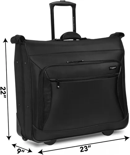 Miniatura 2 de WallyBags Solutions - Bolsa de ropa con ruedas, múltiples perchas y hecha para hombres y mujeres