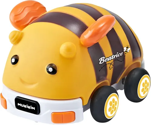 Miniatura 2 de MUKIKIM My Little Rides - Beatrice The Bee. El primer auto a control remoto de tu hijo. Seguro y duradero para niños de 2 años en adelante/niños