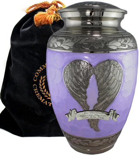 Miniatura 42 de Urnas de Cremación Conmemorativas para Cenizas Humanas Adultas Femeninas - Urnas Personalizadas y Decorativas para Mujeres - Urnas Bellamente Hechas