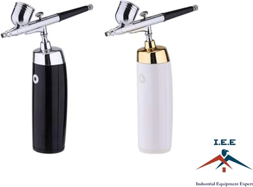 Miniatura 2 de I.E.E. - Juego de aerógrafo de maquillaje portátil recargable con mini compresor de aire, vaso de tinta, bolígrafo en aerosol para tatuaje, arte