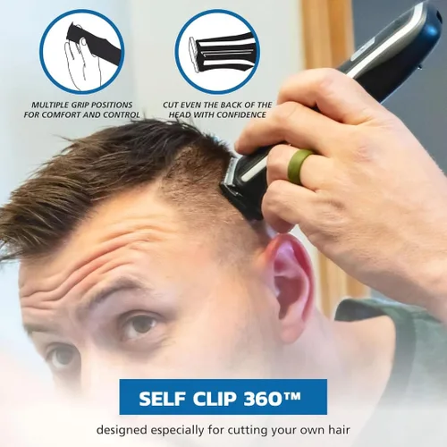 Miniatura 2 de Wahl Clipper Autocorte Pro de Iones de Litio, Cortapelo Inalámbrico, Kit de Autocorte de Pelo Fácil de Usar Diseñado para Cortes de Pelo DIY