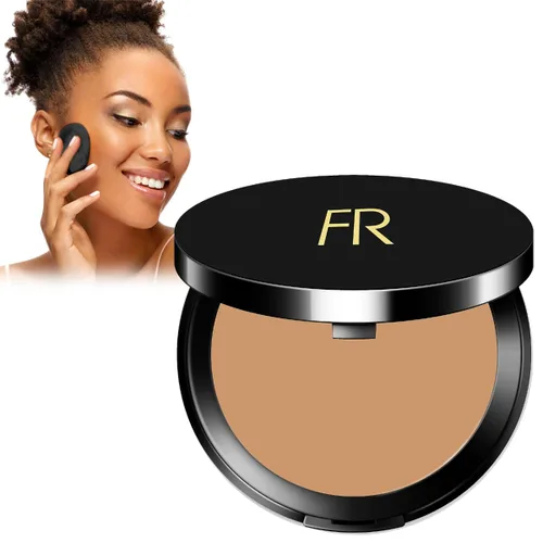 Miniatura 16 de Flori Roberts - Base de maquillaje de crema a polvo, cobertura completa para mujeres de color o tonos de piel más profundos, maquillaje de larga