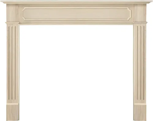 Miniatura 2 de Pearl Mantels ARYB50111 - Mantel envolvente de madera de estilo transitorio, 50 pulgadas de ancho x 42 pulgadas de alto, sin terminar