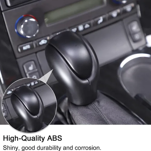 Miniatura 2 de PIUGILH Cubierta de Cabeza de Perilla de Palanca de Cambios Trim Compatible con Corvette C6 2005-2013 Accesorios Interiores, Cubierta de Cabeza