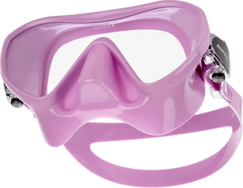 Miniatura 4 de Phantom Aquatics Juego de esnórquel sin marco con máscara de snorkel Lila